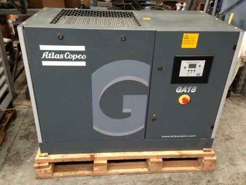 Compressore usato Atlas Copco GA 18,5 kw - 25 hp   trasmissione diretta - no cinghie