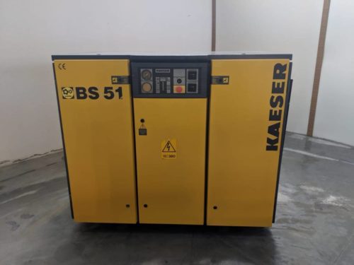 Compressore a vite silenziato usato Kaeser mod. BS 51 - 30 kw